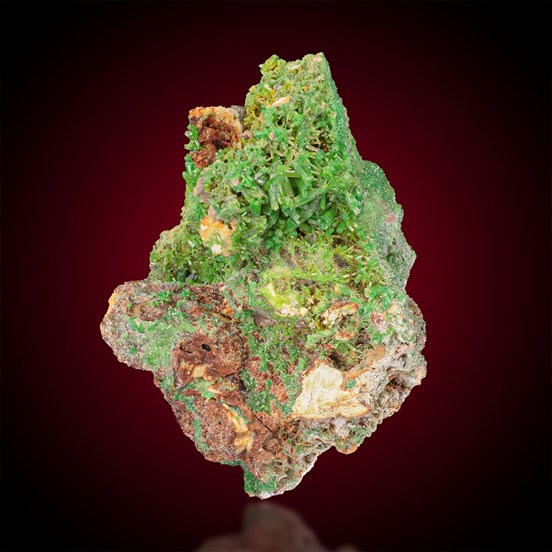 Pyromorphite-Willnau Dump | Hofsgrund | Schauinsland | Freiburg | Black Forest | Baden-Württemberg | Germany